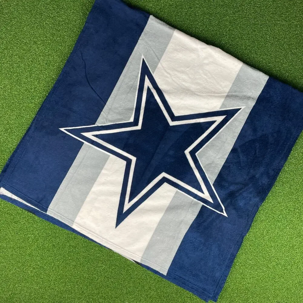 Vintage Dallas Cowboys NFL Football Northwest Microfiber Bath Beach Towel